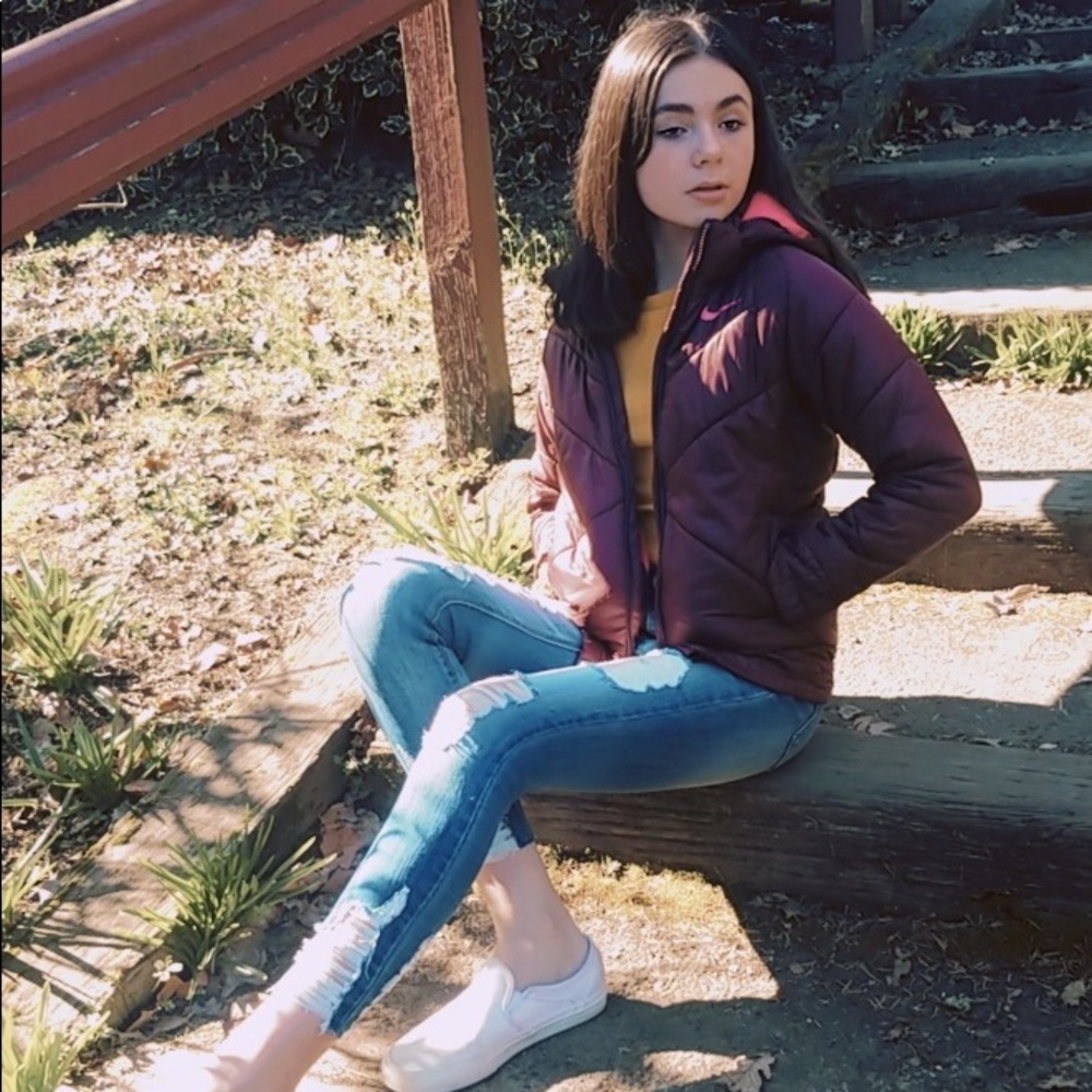 Nike Purple Puffer Jacket!! 💜